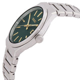 Buy Shop Seiko Conceptual Green Dial Silver Steel Strap Watch for Men - SUR601P1 USA Online