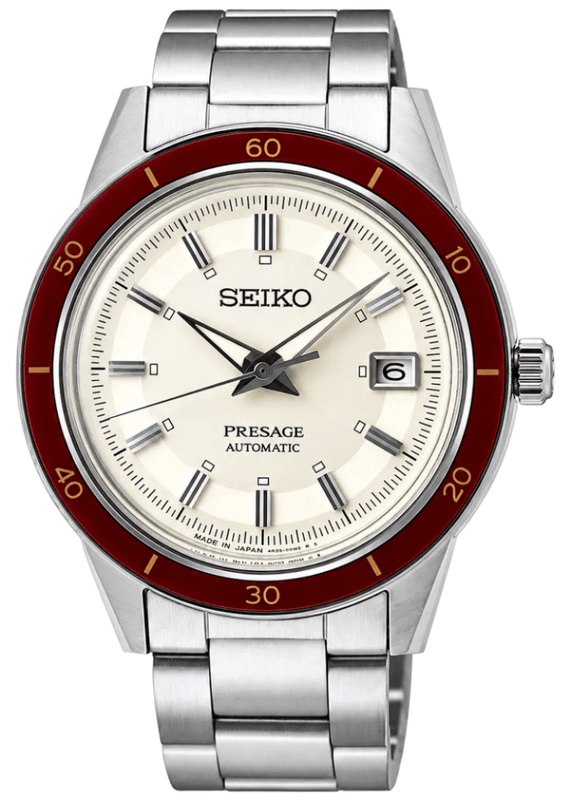 Buy Shop Seiko Presage Champagne Dial Silver Steel Strap Watch For Men - SRPH93J1 USA Online