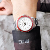 Buy Shop Seiko Presage Champagne Dial Silver Steel Strap Watch For Men - SRPH93J1 USA Online