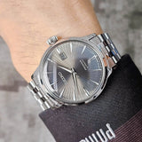 Buy Shop Seiko Presage Cocktail Time Automatic Black Dial Silver Steel Strap Watch for Men - SRPE17J1 USA Online