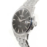 Buy Shop Seiko Presage Cocktail Time Automatic Black Dial Silver Steel Strap Watch for Men - SRPE17J1 USA Online
