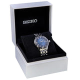 Buy Shop Seiko Presage Cocktail Time Automatic Blue Dial Silver Steel Strap Watch for Men - SRPB41J1 USA Online
