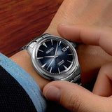Buy Shop Seiko Presage Cocktail Time Automatic Blue Dial Silver Steel Strap Watch for Men - SRPB41J1 USA Online