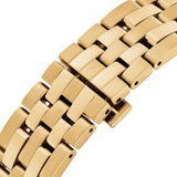 Buy Shop Seiko Presage Cocktail Time Automatic Diamonds Gold Dial Gold Steel Strap Watch for Women - SRE018J1 USA Online