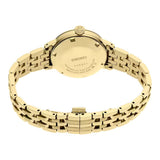 Buy Shop Seiko Presage Cocktail Time Automatic Diamonds Gold Dial Gold Steel Strap Watch for Women - SRE018J1 USA Online