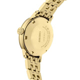 Buy Shop Seiko Presage Cocktail Time Automatic Diamonds Gold Dial Gold Steel Strap Watch for Women - SRE018J1 USA Online