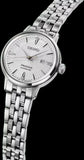Buy Shop Seiko Presage Cocktail Time Automatic Diamonds White Dial Silver Steel Strap Watch for Women - SRE017J1 USA Online