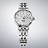 Buy Shop Seiko Presage Cocktail Time Automatic Diamonds White Dial Silver Steel Strap Watch for Women - SRE017J1 USA Online