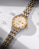 Buy Shop Seiko Presage Cocktail Time Automatic Diamonds White Dial Two Tone Steel Strap Watch for Women - SRE010J1 USA Online