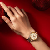 Buy Shop Seiko Presage Cocktail Time Automatic Diamonds White Dial Two Tone Steel Strap Watch for Women - SRE010J1 USA Online