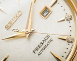 Buy Shop Seiko Presage Cocktail Time Automatic Diamonds White Dial Two Tone Steel Strap Watch for Women - SRE010J1 USA Online