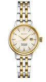 Buy Shop Seiko Presage Cocktail Time Automatic Diamonds White Dial Two Tone Steel Strap Watch for Women - SRE010J1 USA Online