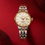 Buy Shop Seiko Presage Cocktail Time Automatic Diamonds White Dial Two Tone Steel Strap Watch for Women - SRE010J1 USA Online