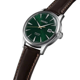Buy Shop Seiko Presage Cocktail Time Automatic Green Dial Brown Leather Strap Watch for Men - SRPD37J1 USA Online