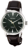 Buy Shop Seiko Presage Cocktail Time Automatic Green Dial Brown Leather Strap Watch for Men - SRPD37J1 USA Online