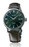 Buy Shop Seiko Presage Cocktail Time Automatic Green Dial Brown Leather Strap Watch for Men - SRPD37J1 USA Online