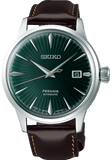 Buy Shop Seiko Presage Cocktail Time Automatic Green Dial Brown Leather Strap Watch for Men - SRPD37J1 USA Online