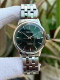 Buy Shop Seiko Presage Cocktail Time Automatic Green Dial Silver Steel Strap Watch for Men - SRPE15J1 USA Online