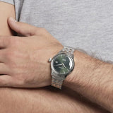 Buy Shop Seiko Presage Cocktail Time Automatic Green Dial Silver Steel Strap Watch for Men - SRPE15J1 USA Online