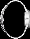 Buy Shop Seiko Presage Cocktail Time Automatic Ice Blue Dial Silver Steel Strap Watch for Men - SRPE19J1 USA Online