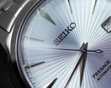Buy Shop Seiko Presage Cocktail Time Automatic Ice Blue Dial Silver Steel Strap Watch for Men - SRPE19J1 USA Online