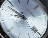 Buy Shop Seiko Presage Cocktail Time Automatic Ice Blue Dial Silver Steel Strap Watch for Men - SRPE19J1 USA Online