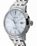 Buy Shop Seiko Presage Cocktail Time Automatic Ice Blue Dial Silver Steel Strap Watch for Men - SRPE19J1 USA Online