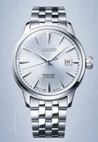 Buy Shop Seiko Presage Cocktail Time Automatic Ice Blue Dial Silver Steel Strap Watch for Men - SRPE19J1 USA Online