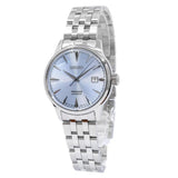 Buy Shop Seiko Presage Cocktail Time Automatic Ice Blue Dial Silver Steel Strap Watch for Men - SRPE19J1 USA Online