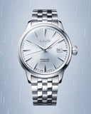 Buy Shop Seiko Presage Cocktail Time Automatic Ice Blue Dial Silver Steel Strap Watch for Men - SRPE19J1 USA Online