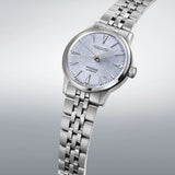 Buy Shop Seiko Presage Cocktail Time Automatic Skydiving Diamonds Blue Dial Silver Steel Strap Watch for Women - SRE007J1 USA Online