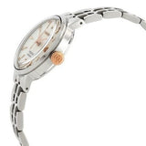 Buy Shop Seiko Presage Cocktail Time Skydiving Automatic Diamonds Mother of Pearl Dial Silver Steel Strap Watch for Women - SRE009J1 USA Online