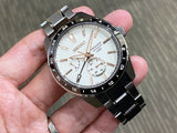 Buy Shop Seiko Presage Sharp Edged Series Automatic GMT Champagne Dial Silver Steel Strap Watch For Men - SPB273J1 USA Online