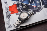 Buy Shop Seiko Presage Sharp Edged Series Automatic GMT Champagne Dial Silver Steel Strap Watch For Men - SPB273J1 USA Online