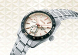 Buy Shop Seiko Presage Sharp Edged Series Automatic GMT Champagne Dial Silver Steel Strap Watch For Men - SPB273J1 USA Online
