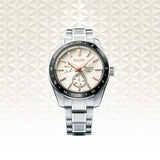Buy Shop Seiko Presage Sharp Edged Series Automatic GMT Champagne Dial Silver Steel Strap Watch For Men - SPB273J1 USA Online