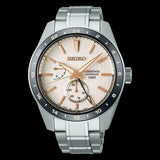 Buy Shop Seiko Presage Sharp Edged Series Automatic GMT Champagne Dial Silver Steel Strap Watch For Men - SPB273J1 USA Online