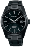 Buy Shop Seiko Presage Sharp Edged Series Black Dial Black Steel Strap Watch For Men - SPB229J1 USA Online