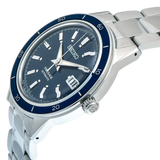 Buy Shop Seiko Presage Style60's Automatic Blue Dial Silver Steel Strap Watch for Men - SRPG05J1 USA Online