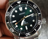 Buy Shop Seiko Prospex 140th Anniversary Limited Edition Automatic Scuba Divers Green Dial Silver Steel Strap Watch for Men - SPB207J1 USA Online