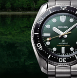 Buy Shop Seiko Prospex 140th Anniversary Limited Edition Automatic Scuba Divers Green Dial Silver Steel Strap Watch for Men - SPB207J1 USA Online