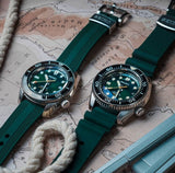 Buy Shop Seiko Prospex 140th Anniversary Limited Edition Automatic Scuba Divers Green Dial Silver Steel Strap Watch for Men - SPB207J1 USA Online