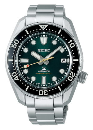 Buy Shop Seiko Prospex 140th Anniversary Limited Edition Automatic Scuba Divers Green Dial Silver Steel Strap Watch for Men - SPB207J1 USA Online