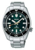 Buy Shop Seiko Prospex 140th Anniversary Limited Edition Automatic Scuba Divers Green Dial Silver Steel Strap Watch for Men - SPB207J1 USA Online