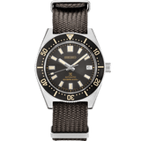 Buy Shop Seiko Prospex 1965 Diver’s Re-Interpretation Automatic Black Dial Brown NATO Strap Watch For Men - SPB239J1 USA Online