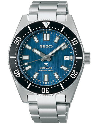 Buy Shop Seiko Prospex Automatic 1965 Dive 55th Anniversary Limited Edtion Blue Dial Silver Steel Strap Watch For Men - SPB149J1 USA Online