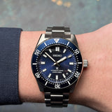Buy Shop Seiko Prospex 1965 Heritage Diver’s Automatic Blue Dial Silver Steel Strap Watch for Men - SPB451J1 USA Online