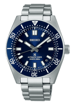 Buy Shop Seiko Prospex 1965 Heritage Diver’s Automatic Blue Dial Silver Steel Strap Watch for Men - SPB451J1 USA Online