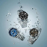 Buy Shop Seiko Prospex 1965 Heritage Divers Automatic Black Dial Silver Steel Strap Watch for Men - SPB453J1 USA Online