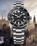 Buy Shop Seiko Prospex 1965 Heritage Divers Automatic Black Dial Silver Steel Strap Watch for Men - SPB453J1 USA Online